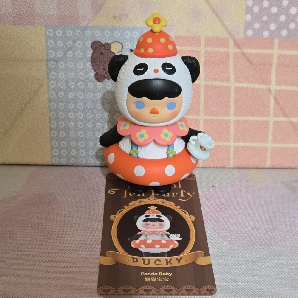 Pucky Animal Tea Party Panda Baby Popmart